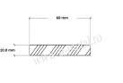 Platbanda aluminiu 60x10.0 mm 1